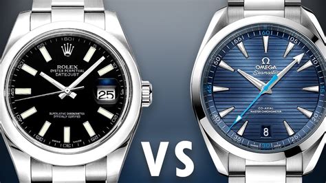 omega seamaster aqua terra vs rolex datejust|rolex vs omega quality.